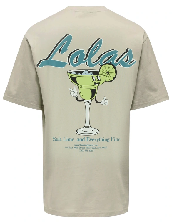 ONLY & SONS ONSKEANE RLX SS PRINT TEE NOOS 22033620