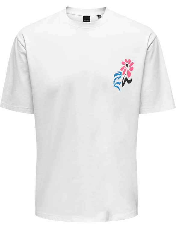ONLY & SONS ONSKEANE RLX SS PRINTED TEE CS 22029734