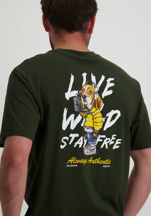 ONLY & SONS ONSKEANE RLX SS PRINTED TEE SS24 NO 22030973