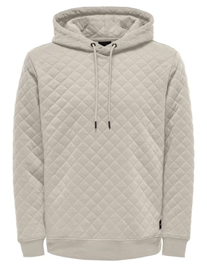 ONLY & SONS ONSKYLE REG QUILTED HOODIE 3117 SWT 22023117