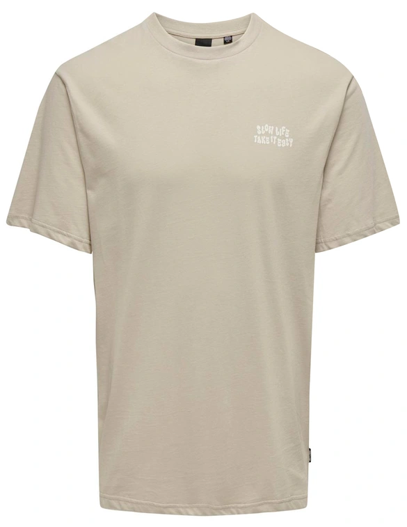 ONLY & SONS ONSMACE LIFE RLX FUNNY SS TEE 22029465