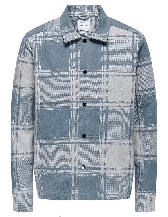 ONLY & SONS ONSMACE LS CHECK OVERSHIRT 22031620
