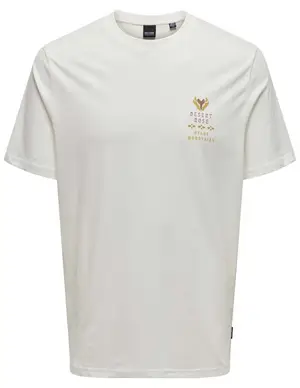 ONLY & SONS ONSMANUEL LIFE REG SS DESERT TEE 22029483