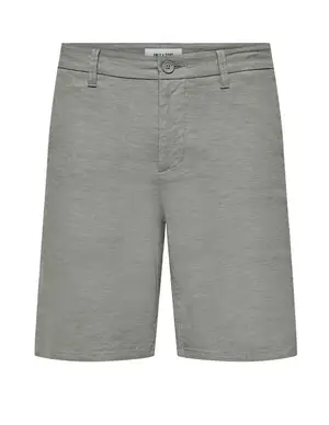 ONLY & SONS ONSMARK 0011 COTTON LINEN SHORTS 22024940