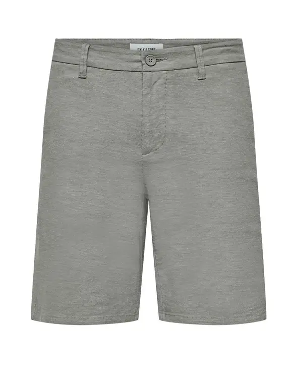 ONLY & SONS ONSMARK 0011 COTTON LINEN SHORTS 22024940