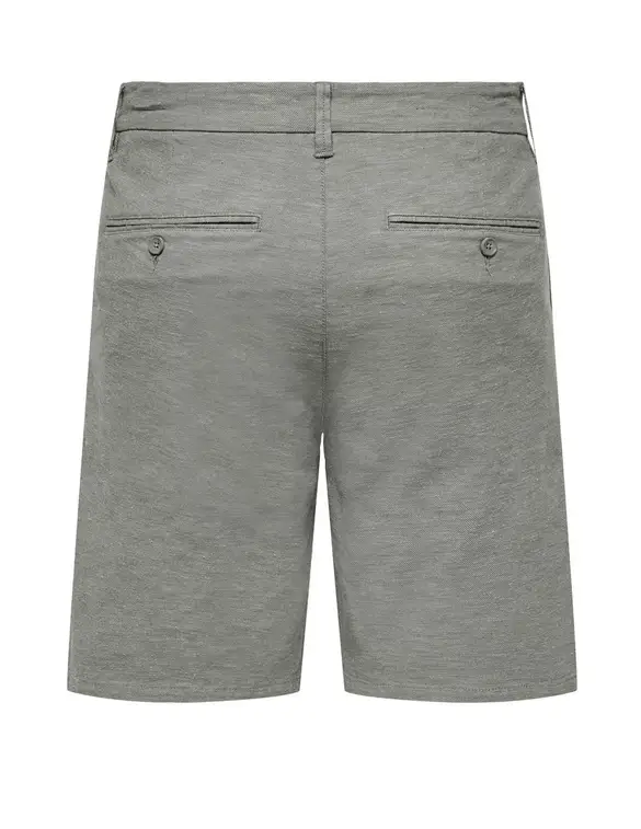 ONLY & SONS ONSMARK 0011 COTTON LINEN SHORTS 22024940