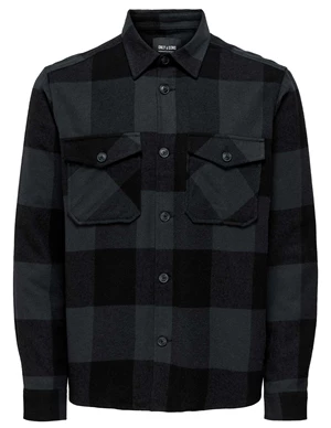 ONLY & SONS ONSMILO LS CHECK OVERSHIRT NOOS 22019854