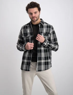 ONLY & SONS ONSMILO OVR CTN CHECK LS SHIRT NOOS 22024699