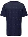 ONLY & SONS ONSMYRON LIFE REG SS DITSY TEE CS 22029480