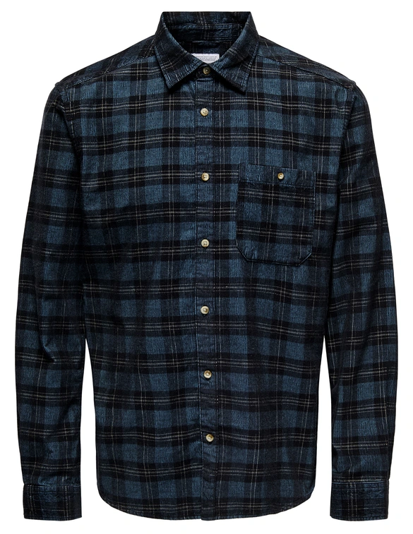 ONLY & SONS ONSNELSON REG YARN DYE CORD CHECK L 22030760