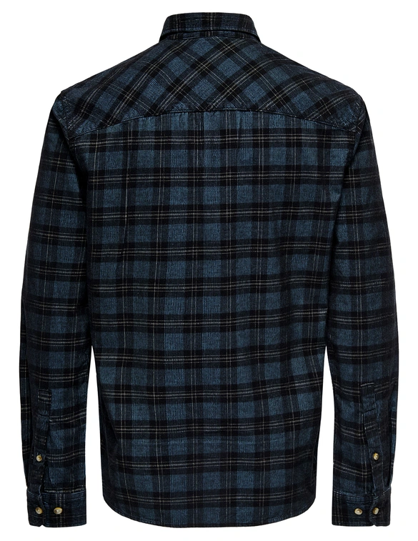 ONLY & SONS ONSNELSON REG YARN DYE CORD CHECK L 22030760