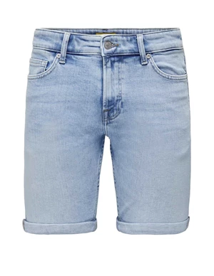ONLY & SONS ONSPLY LIGHT BLUE 5189 SHORTS NOOS 22025189
