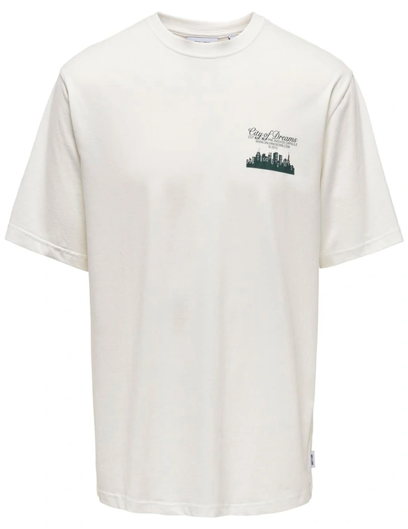 ONLY & SONS ONSRYLAN LIFE RLX SS TEE VD 22030144