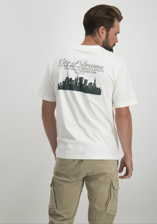 ONLY & SONS ONSRYLAN LIFE RLX SS TEE VD 22030144