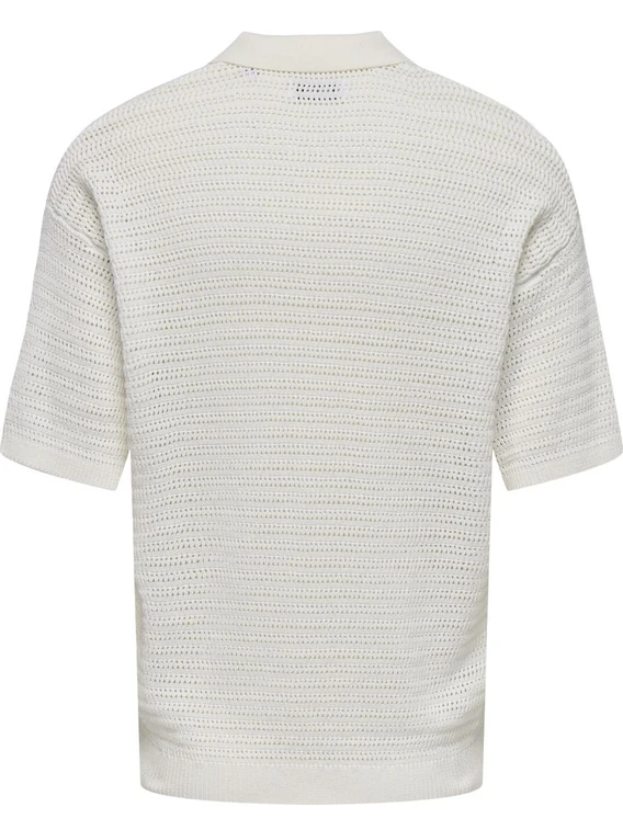 ONLY & SONS ONSTHIAGO DS 7 SS RESORT CROCHET PO 22032249