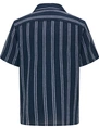 ONLY & SONS ONSTREV LIFE REG STRUC STRIPE SS SH 22025659