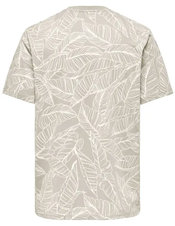 ONLY & SONS ONSVAIL REG SS AOP TEE CS NL 22030730