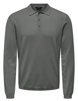 ONLY & SONS ONSWYLER LIFE REG 14 LS POLO KNIT N 22021184