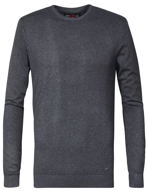 Petrol Essential crewneck knit M-NOOS-KWR002