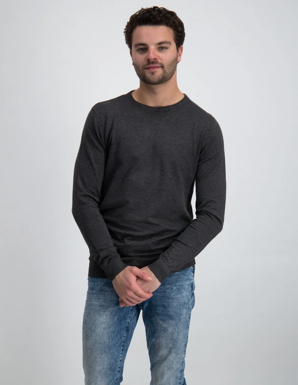 Petrol Essential crewneck knit M-NOOS-KWR002