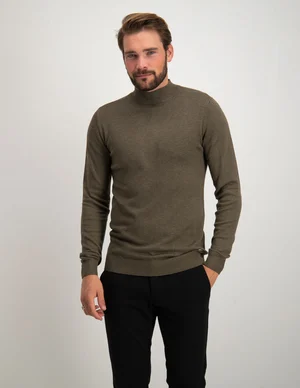 Petrol Men Knitwear Collar Basic M-3020-KWC223