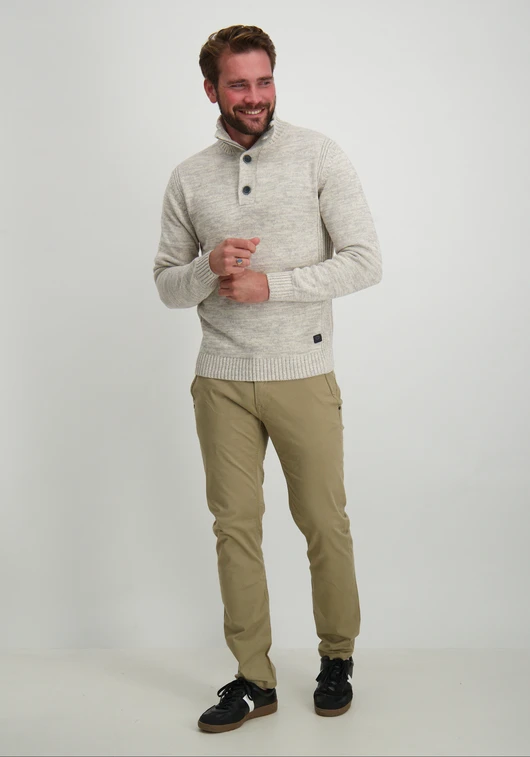 Petrol Men Knitwear Collar M-3040-KWC206