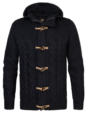 Petrol Men Knitwear Hooded Cardigan M-3040-KWH210