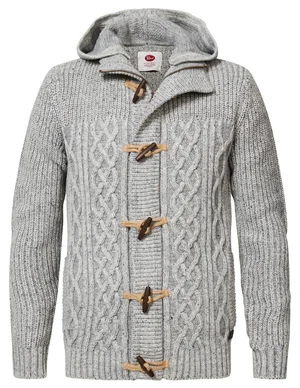 Petrol Men Knitwear Hooded M-3020-KWH210