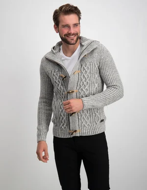 Petrol Men Knitwear Hooded M-3020-KWH210