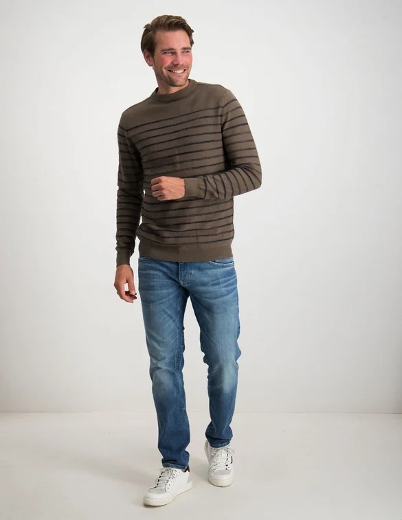 Petrol Men Knitwear Round Neck Basic M-3020-KWR236