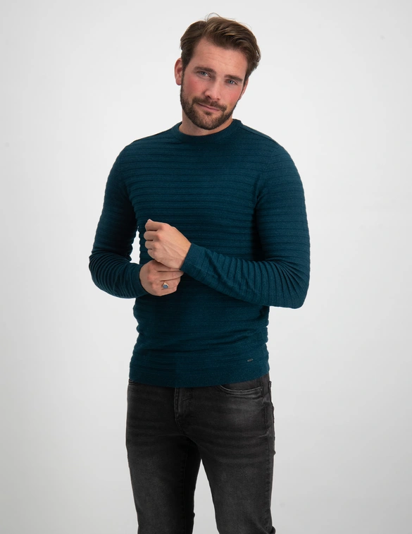 Petrol Men Knitwear Round Neck Basic M-3030-KWR269