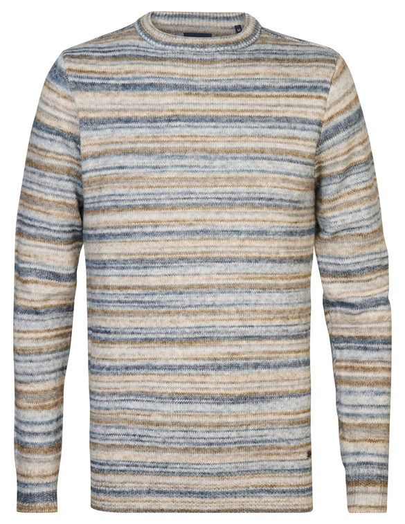 Petrol Men Knitwear Round Neck Basic M-3040-KWR271