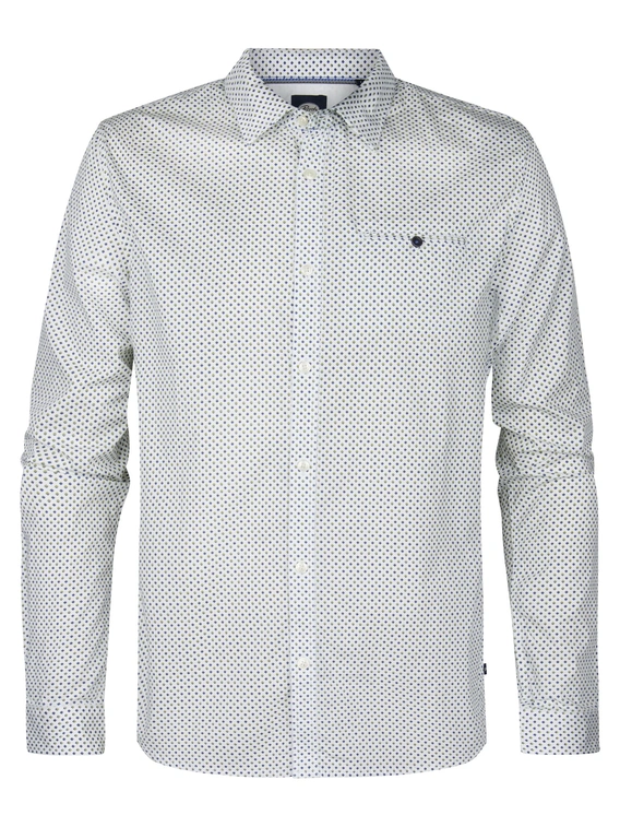 Petrol Men Shirt Long Sleeve AOP M-1050-SIL405