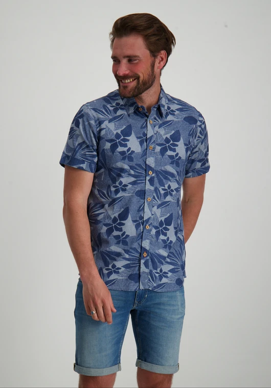 Petrol Men Shirt Short Sleeve AOP M-1040-SIS435