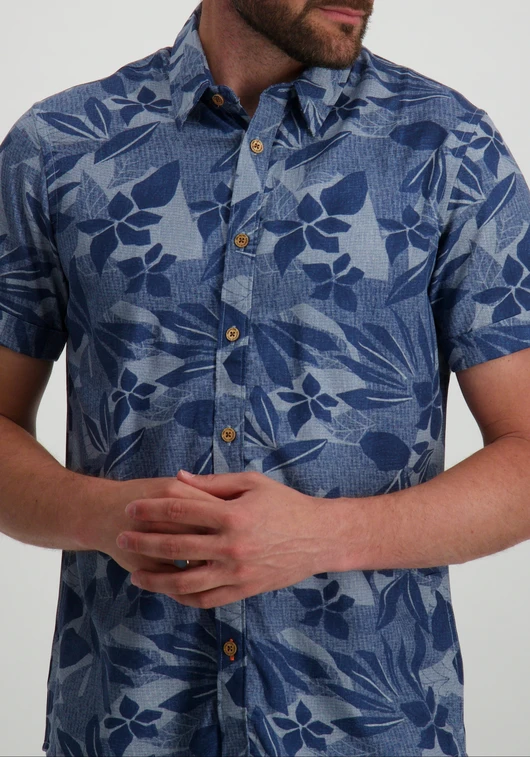 Petrol Men Shirt Short Sleeve AOP M-1040-SIS435