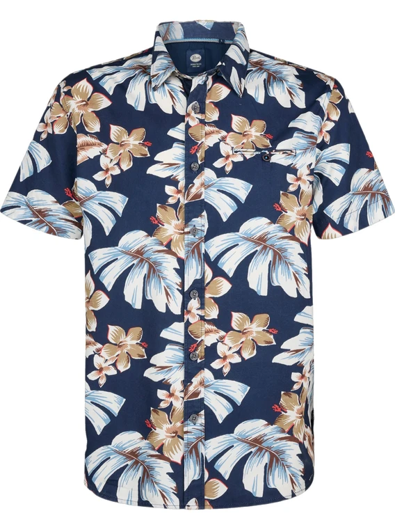 Petrol Men Shirt Short Sleeve AOP M-1050-SIS418