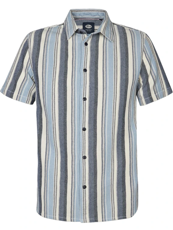 Petrol Men Shirt Short Sleeve AOP M-1050-SIS442