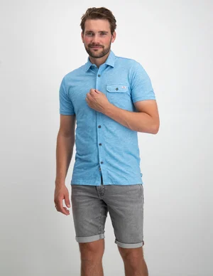Petrol Men Shirt Short Sleeve Uni M-1030-SIS473