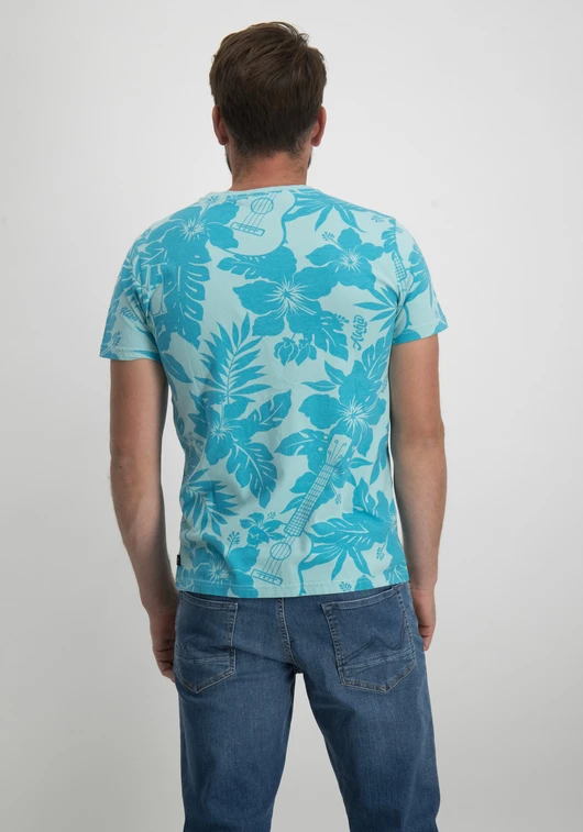 Petrol Men T-Shirt SS AOP M-1040-TSR114