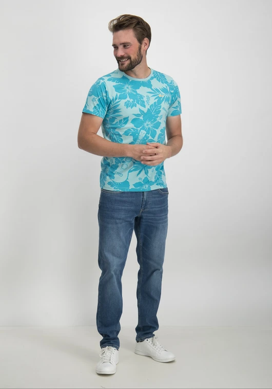 Petrol Men T-Shirt SS AOP M-1040-TSR114