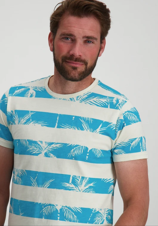 Petrol Men T-Shirt SS AOP M-1040-TSR173