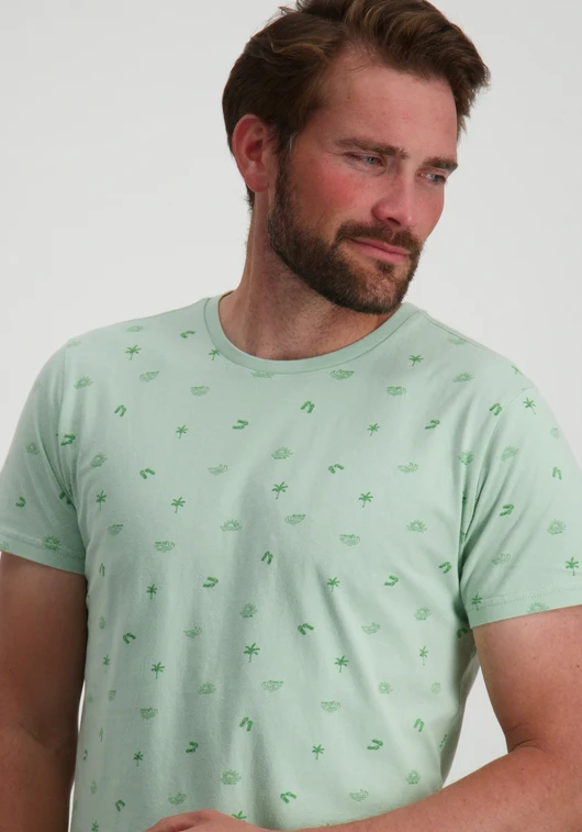 Petrol Men T-Shirt SS AOP M-1040-TSR190