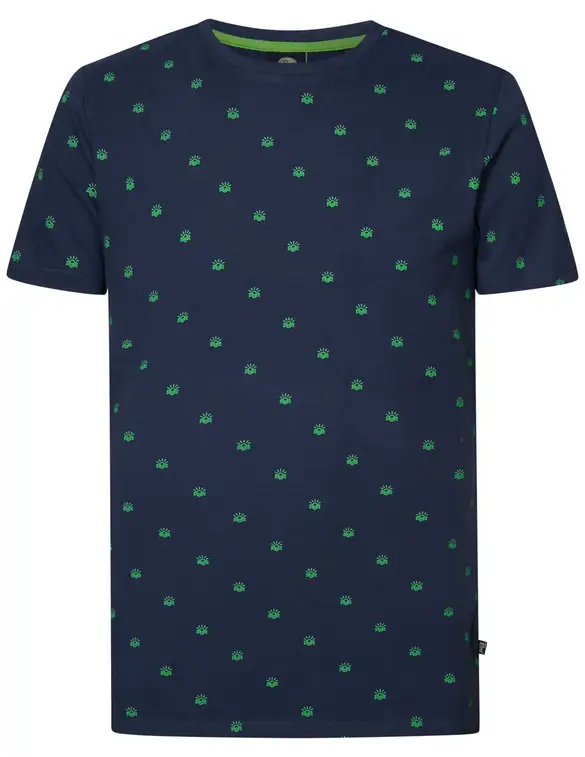Petrol Men T-Shirt SS AOP M-1040-TSR657