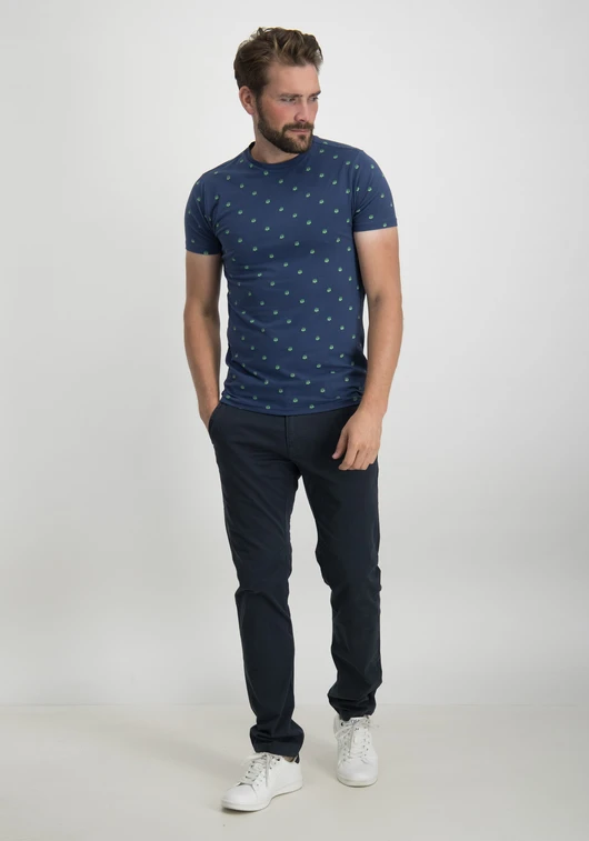 Petrol Men T-Shirt SS AOP M-1040-TSR657