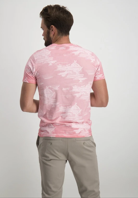 Petrol Men T-Shirt SS AOP M-1040-TSR663