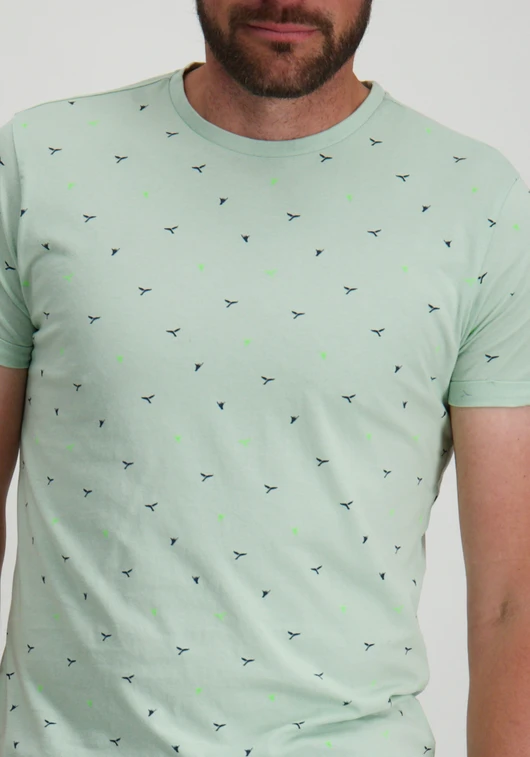 Petrol Men T-Shirt SS AOP M-1040-TSR687