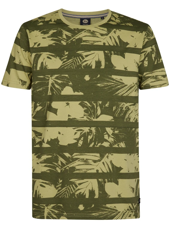 Petrol Men T-Shirt SS AOP M-1050-TSR113