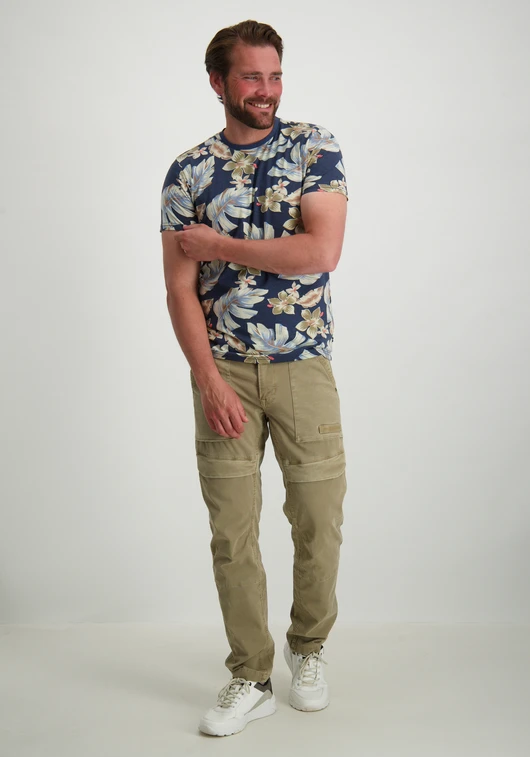 Petrol Men T-Shirt SS AOP M-1050-TSR655