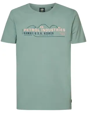 Petrol Men T-Shirt SS Classic Print M-1040-TSR157