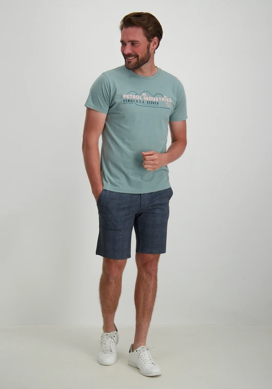 Petrol Men T-Shirt SS Classic Print M-1040-TSR157